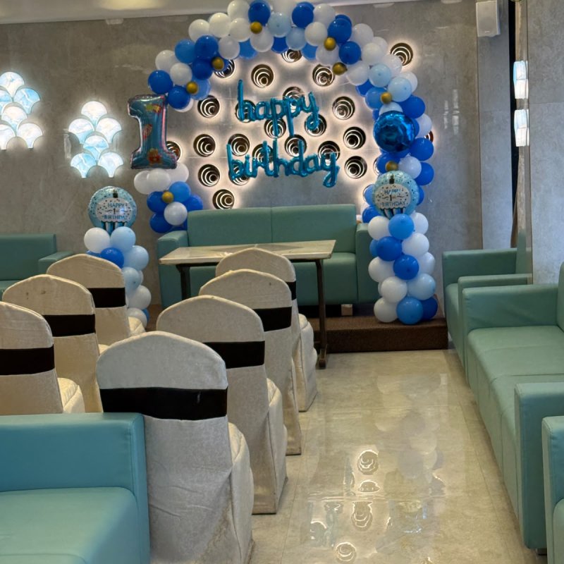 Banquet hall for kitty party,