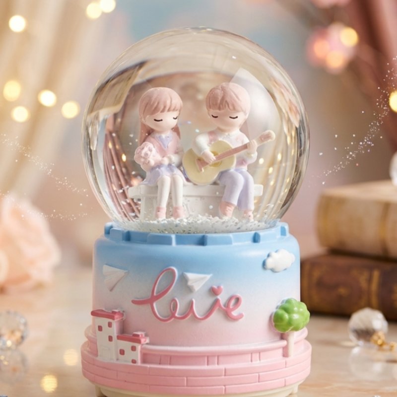 Crystal Light and Music Couple Set